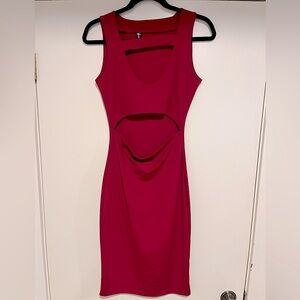 Women’s M sexy cocktail dress with midsection cutout